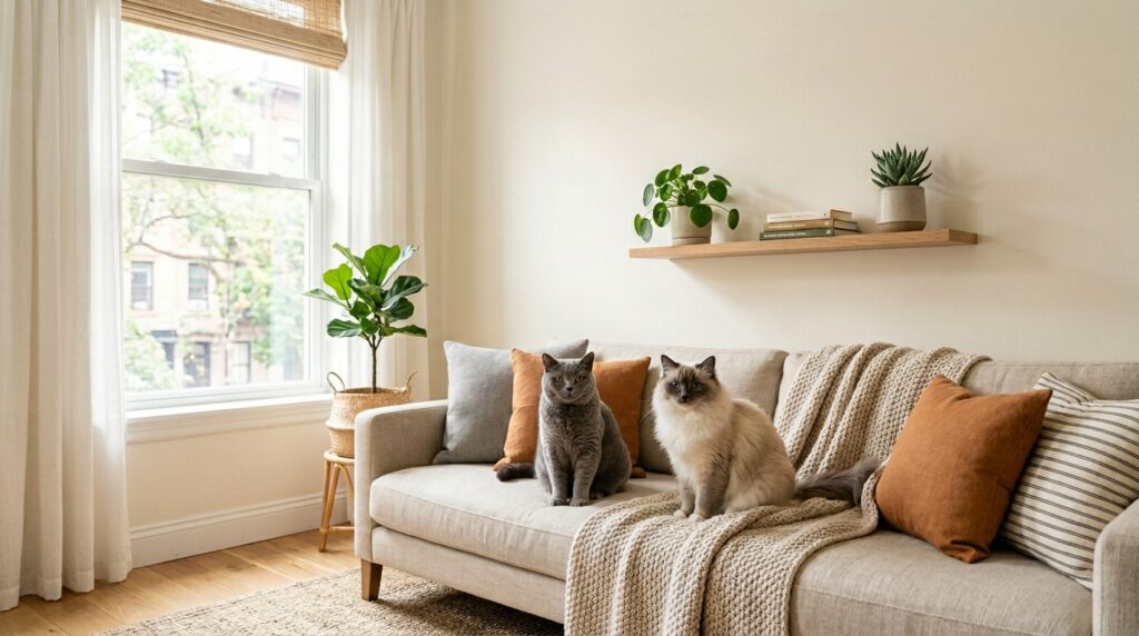 Best indoor cat breeds for small apartment in us