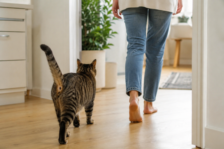 Why Does My Cat Follow Me Everywhere? Understanding Velcro Cat Behavior.